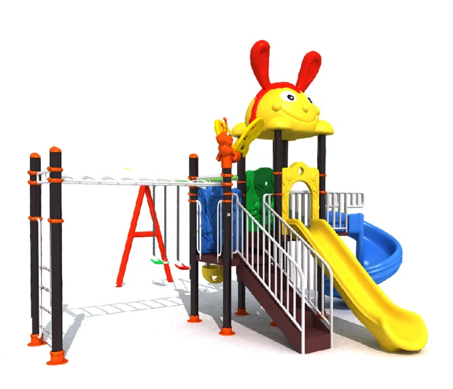LLDPE de alta calidad, juguetes deslizantes para niños, tobogán de plástico, columpio y tobogán de plástico para niños, parque infantil al aire libre