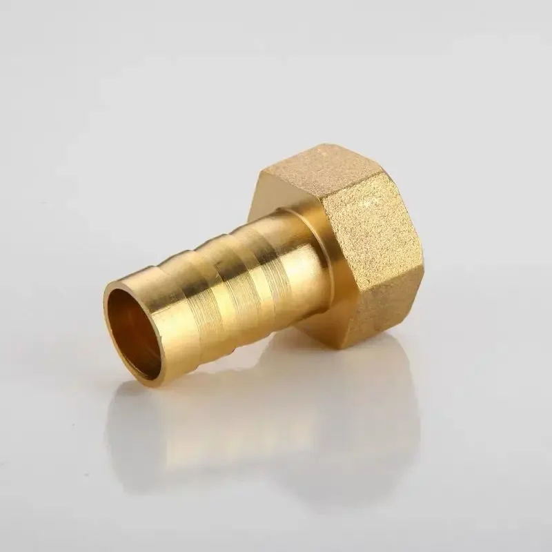 Connector 4 6 8 10 19 Mm Hose Barb Connector Hose Tail Thread 1/8 1/4 3/8 1/2 Thread Brass Water Pipe Fittings