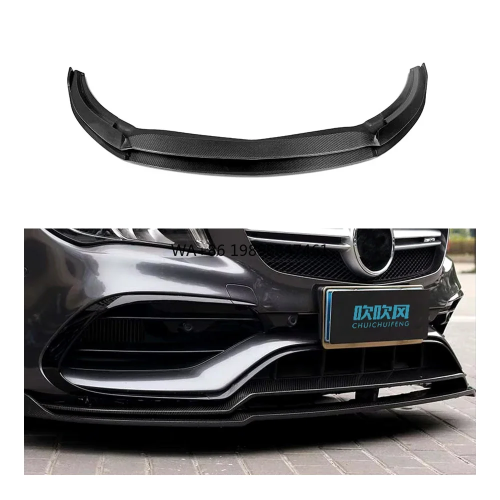 

OEM Carbon Fiber Body Kit Front Spoiler Splitter Bumper Lip Diffuser for Mercedes Benz CLA45 CLA220 CLA250 CLA260 C117 W117