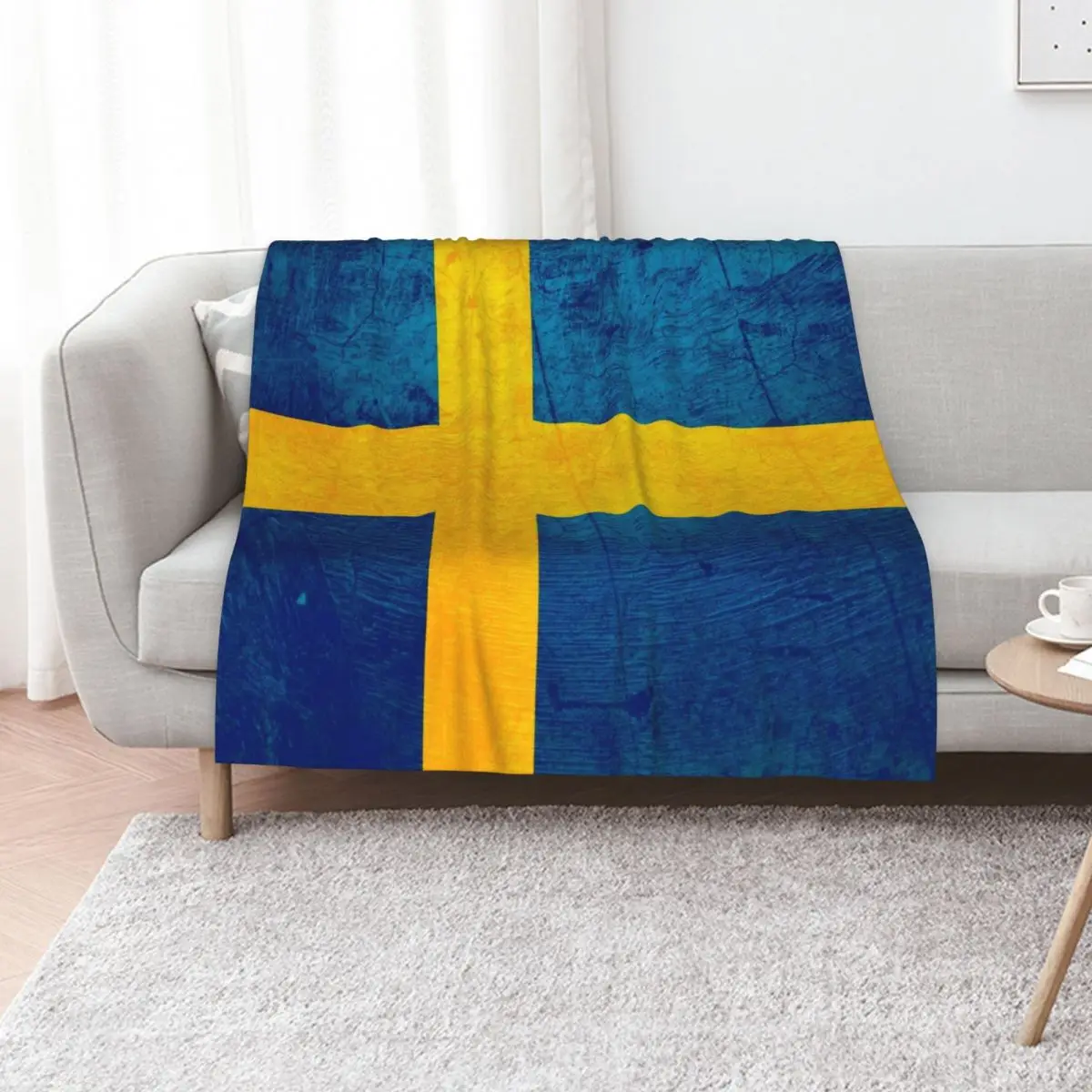 Old Classic swedish Flag Sweden Throw Blanket Polar Extra Large Throw sofa bed Sofa Hair Decorative Sofas Blankets