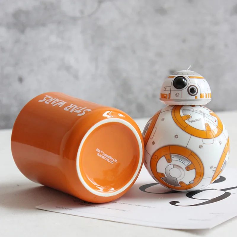 Star Wars R2-D2 BB8 Ceramics Action Figure Dolls Mugs Drinking Cup Coffee Cups Milk Cups Gift