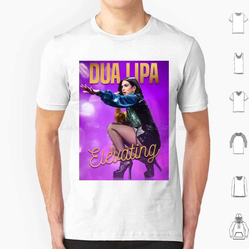 Singer Of The Best 2 Poster T Shirt Cotton Men Women DIY Print Xmas Christmas Dua Two Lipa Vintage Singer Music Album Fashion