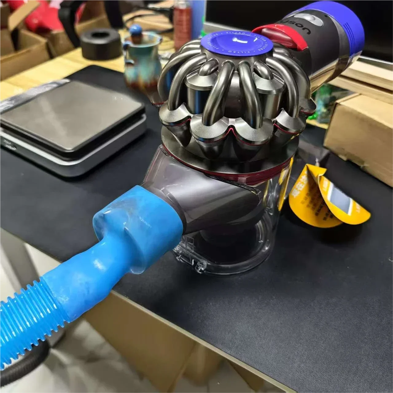 HOMEFISH Dryer Vent Vacuum Cleaner Kit - Flexible Hose for Ventilation Cleaning Dust Remover for Home Appliance