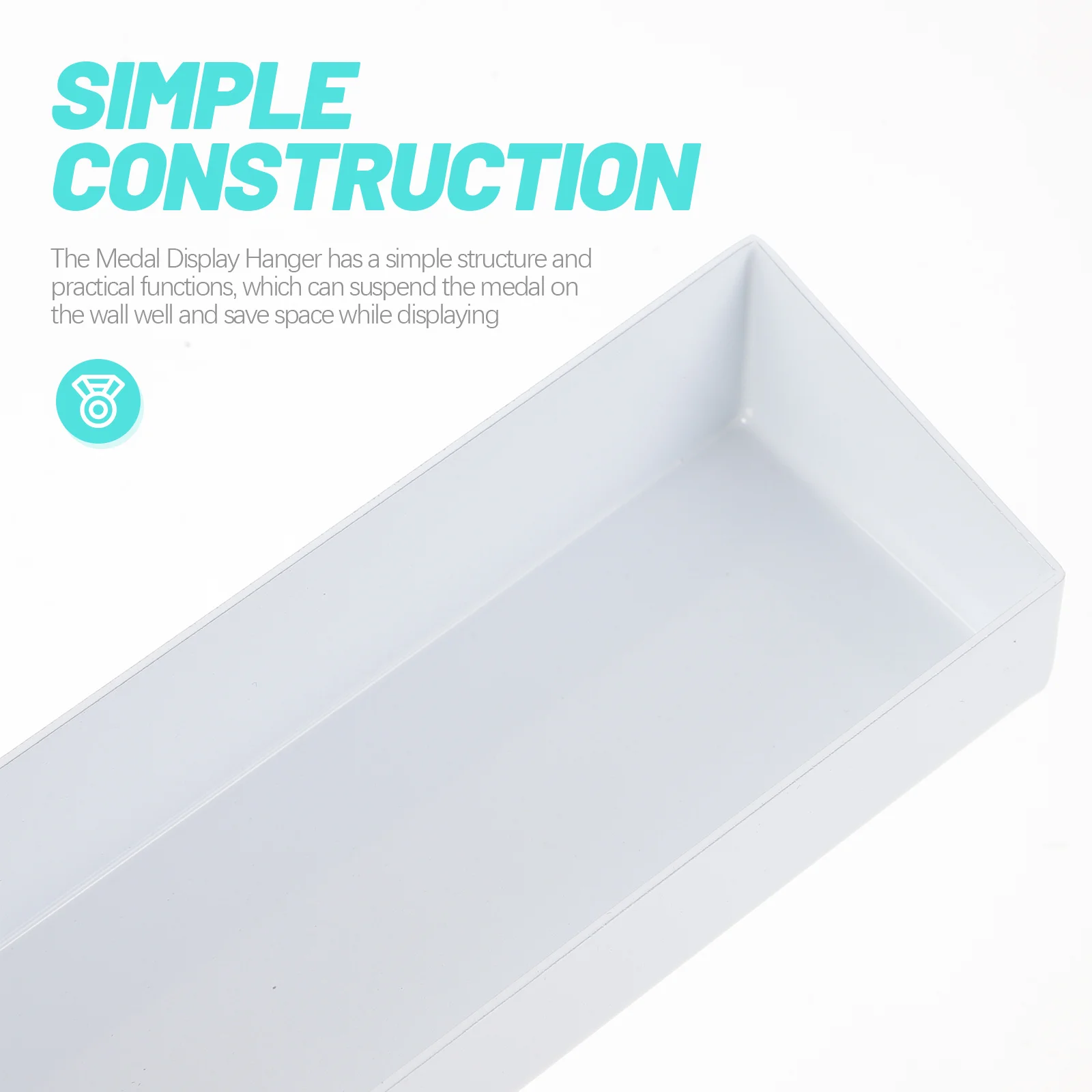 

1pcs Medal Hanger Display Stand Wall Mounted Metal Holder For Sports Race Gymnastics Medals Storage Shelf Trophy Organizer Award