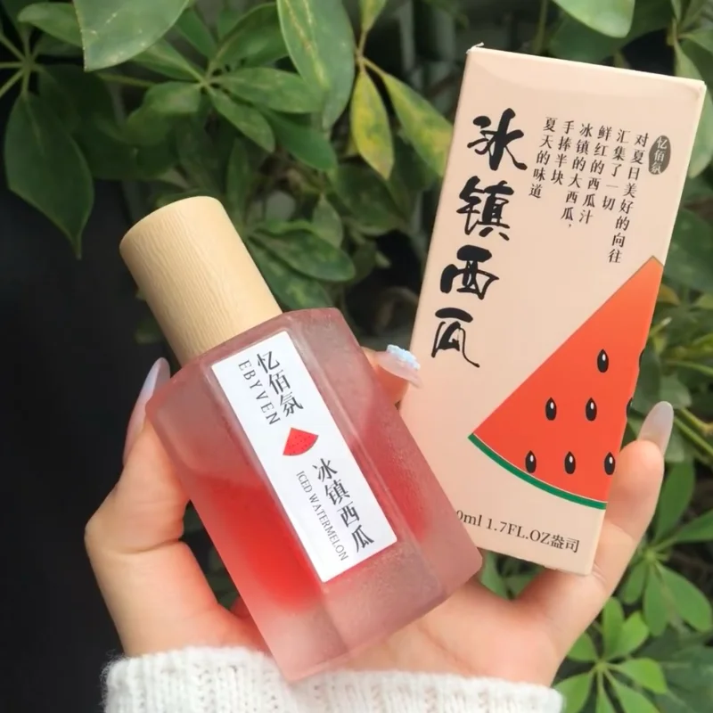 

New Fruity Unisex Perfume Russian Best-selling Summer Watermelon Peach Lychee Long-lasting Fragrance Fresh Charm Eau De Toilette