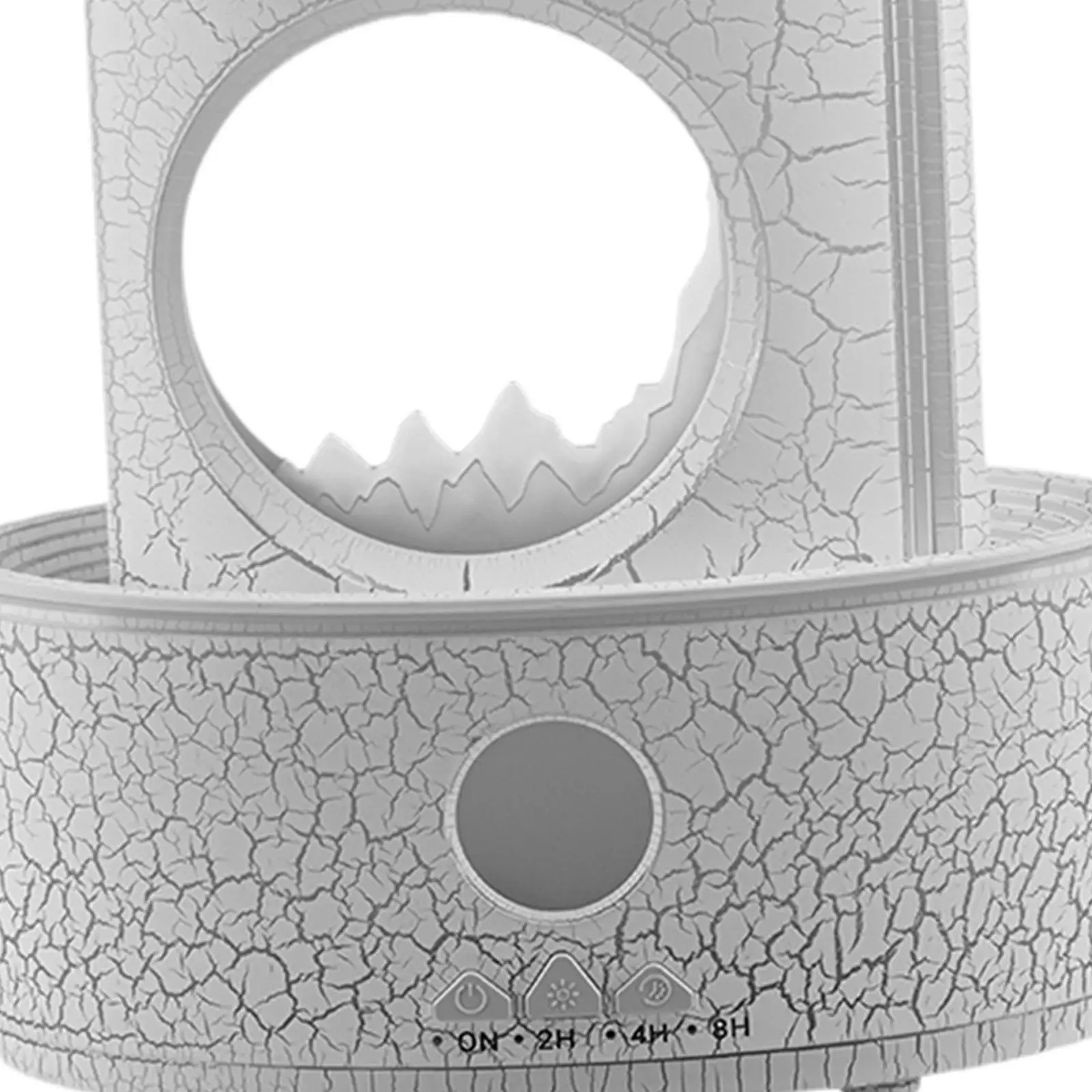 Essential Oil Diffuser Decor Waterless Auto Shut Off Noiseless Portable Air Humidifier for Bedroom Bedside Office Tabletop Yoga