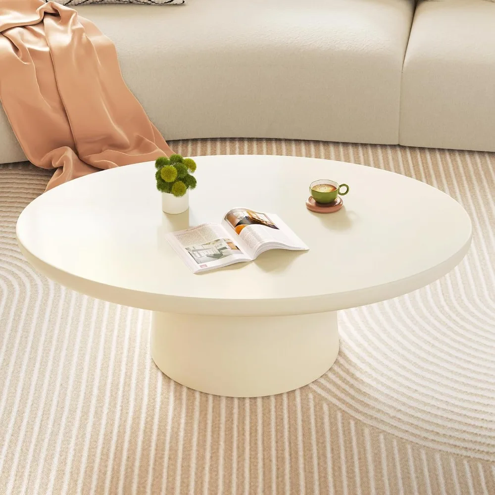 Oval Coffee Table for Living Room, 45.66