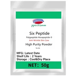 50g-1000g Six Peptide Powder Anti Aging Polypeptide Hexapeptide-9/Collaxyl powder Anti-Wrinkle Skin Care