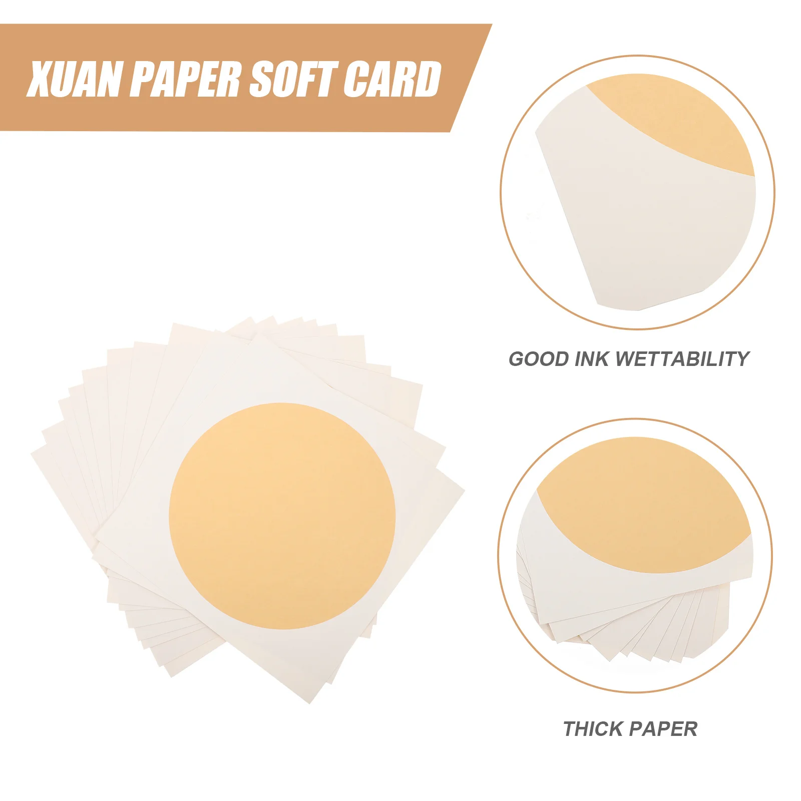 Xuan Paper Mirror Cardstock For Calligraphy Painting Cursive Script Chinese Art Sumi Ink Practice Writing Paper Art