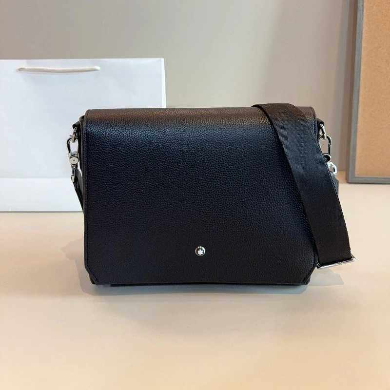 

New Mens Crossbody Bag Classic Messenger Bag Business Casual Shoulder Bag Spacious for Office Daily Commute Travel