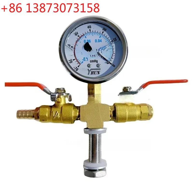 for Vacuum defoaming bucket vacuum gauge negative pressure gauge ab pump tank vacuum gauge