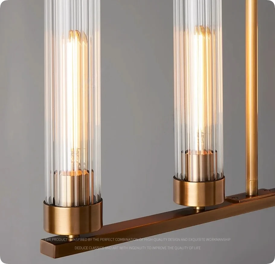 Postmodern Luxury Chandelier Simple Tricolor Study Porch Creative Balcony Bedroom Bedside Lamps