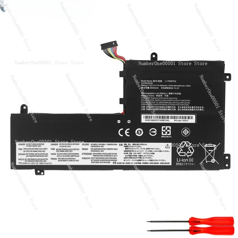 Applicable to Y7000 Y7000P-1060 2018 2019 L17M3PG2 Notebook Battery