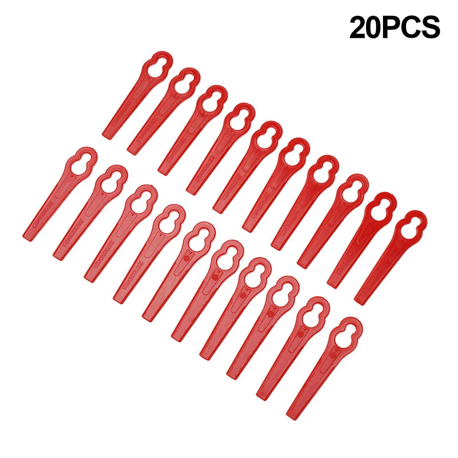 Red Blades Replace Replacement Set Trimmer 20Pcs Blade Cordless Cutter Plastic Brand New High Quality Practical