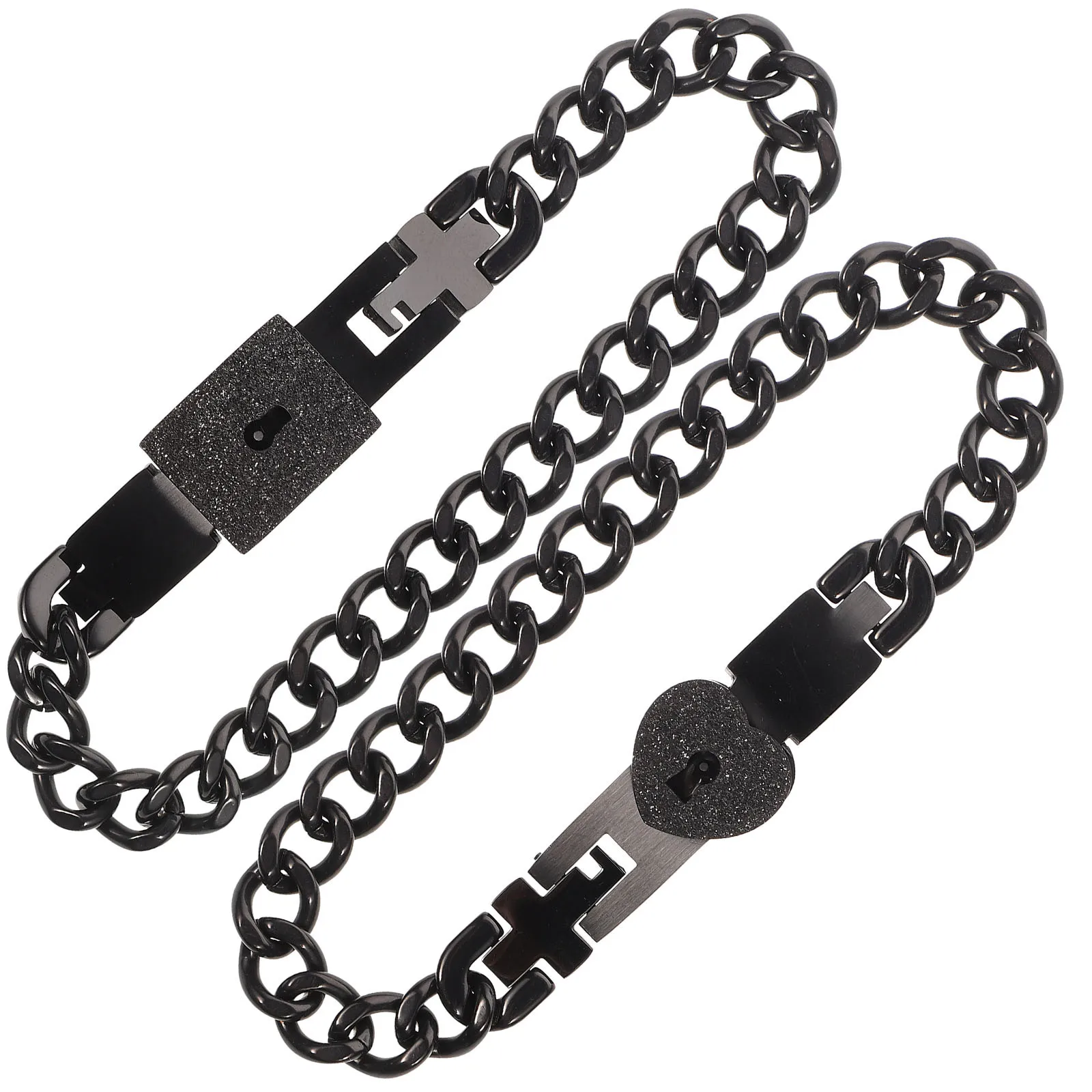 

1Pair Heartfelt Couple Bracelet Adjustable Chic Wrist Rope For Daily Wearing Unique Hand Ornament Durable Unisex Bangle Creative