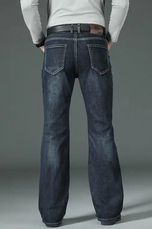 Retro Jeans Popular In The 1980s,Slim Fit Wide Leg Denim Pants,Straight Leg Jeans