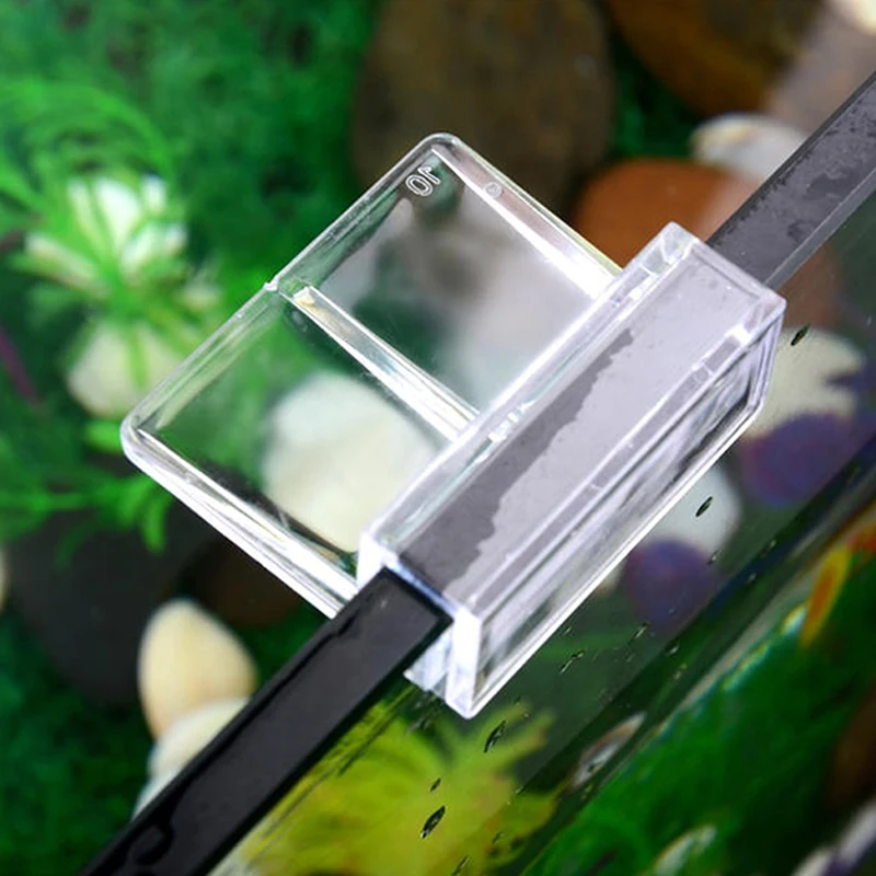 4PCS Acrylic Bracket Aquarium Glass Cover Holder For Rimless Aquarium Fish Tank 6/8/10/12mm Fish Tank Lid Clips Bracket