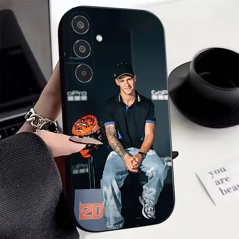 Moto NO 20 F-Fabio Q-Quartararo For Samsung Phone Case, Non-slip & Shockproof  A22 A21 A20 Ultra A70 A71 A73 A72