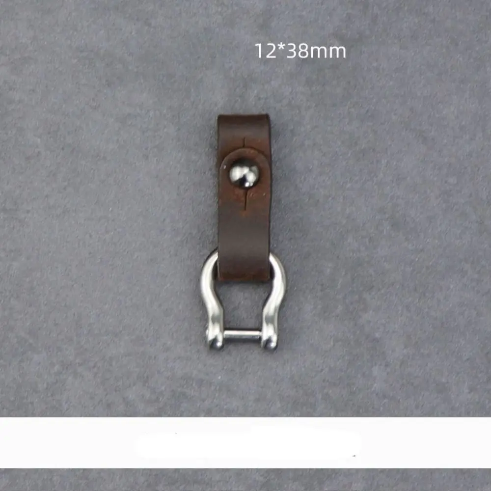 High Quality Horseshoes Buckles Titanium Alloy 10 Styles Carabiner D Bow Staples Outdoor Accessories