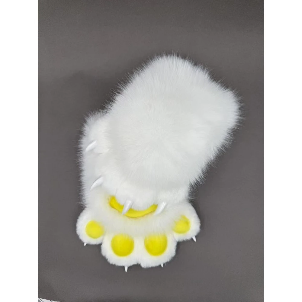 Animal Furry Claw Gloves Colored Beast Claws Cosplay Gloves Accessories Animal Gloves Comic Exhibition Props Role Play Halloween 6