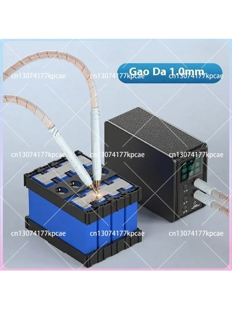 P60F Lithium battery spot welding machine handheld small stainless steel household farad capacitor 18650 nickel sheet welding