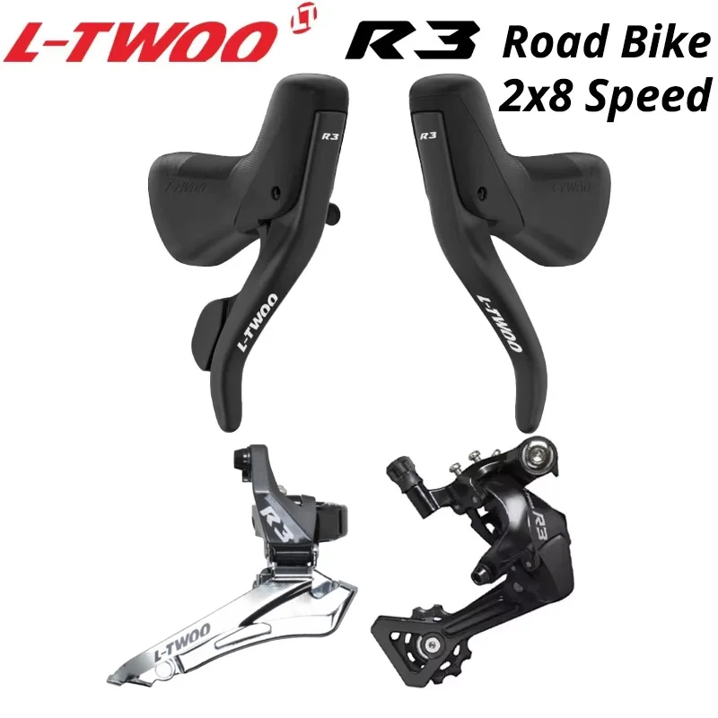 LTWOO-ロードバイクシフトレバー,左右のペア,Shimano 2300, 2400,r2000