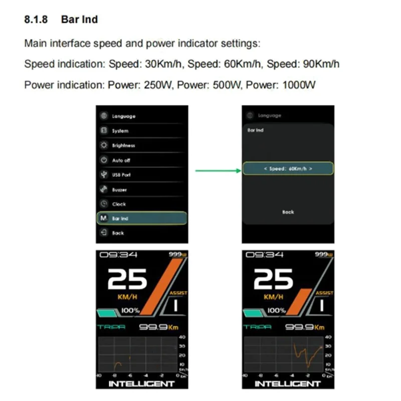 [NEW!ABKG】 For M510 M560 M600 M820 M620 For Bafang 865C Central Motor Display Color Display Bicycle Computer CAN Communication V