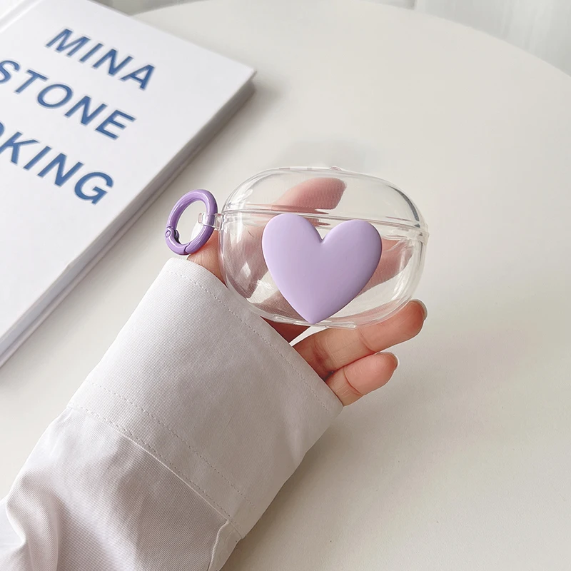 حافظة شفافة لبراعم Realme Air 3 حافظة لطيف سماعة سيليكون من البولي يوريثان حافظة Funda عالية الجودة لينة صندوق حماية Fundas