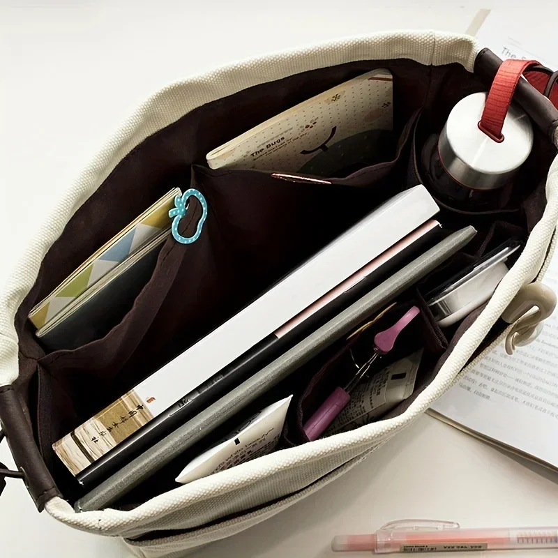 Aufbewahrungsorganisatoren aus Segeltuch mit Kordelzug, mehrere Taschen, leichte, tragbare Reise-Aufbewahrungstasche – Detail 3
