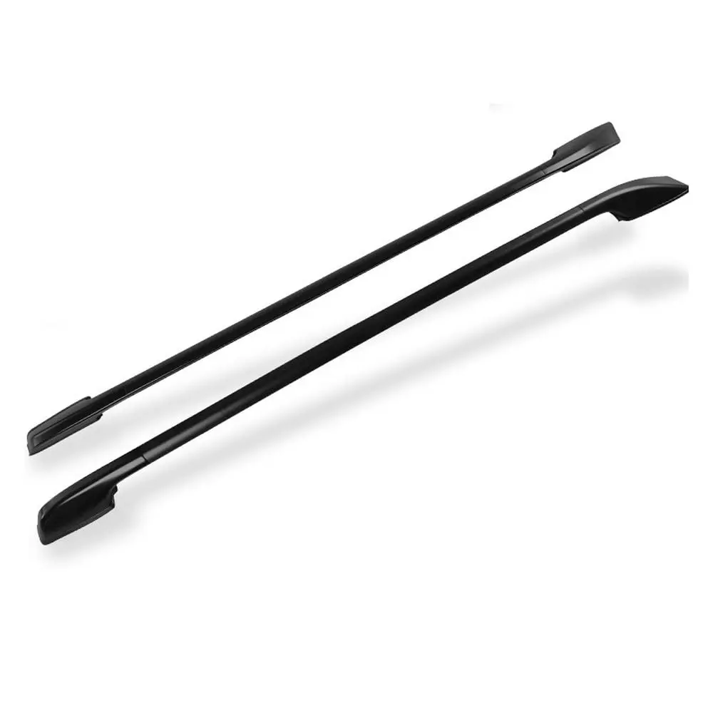 FANTE 2PCS Roof Rail Racks Fits for Toyota Land Cruiser J200 LC200 2008-2021 Cargo Crossbars Luggage Carrier Aluminum Black