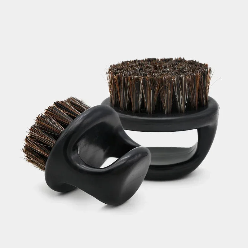 Men Beard Shaving Brush Wild Boar Fur Soft Barber Salon Facial Cleaning Shave Tools Razor Brush with Handle Styling Accessory