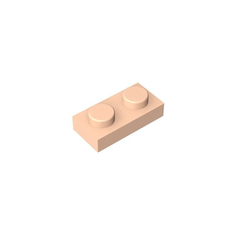 50 Stück 3023 1x2 Punkt Bausteine Spielzeug für Kinder Kompatibel mit Montage High-Tech Geschenk DIY MOC – Detail 1
