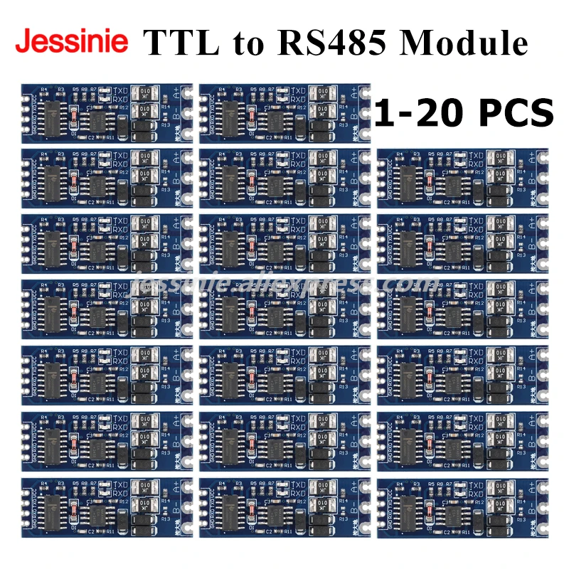 20pcs/1pc MCU TTL to RS485 RS-485 Module 485 to Serial Port UART Level Conversion Hardware Automatic Flow Control Board