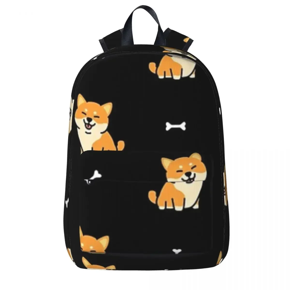 

Shiba Inu Pattern Backpacks Student Book bag Shoulder Bag Laptop Rucksack Waterproof Travel Rucksack Children School Bag