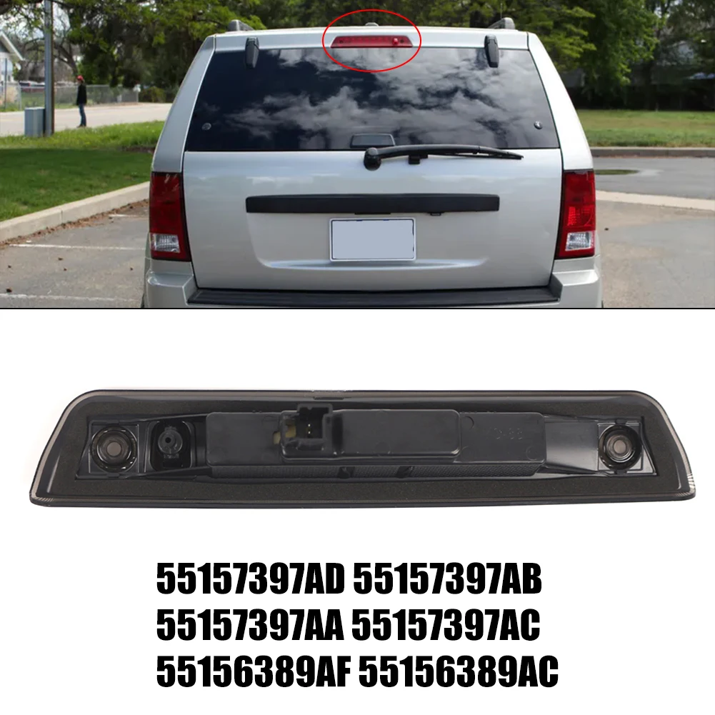 

Automobile Safety Brake Light Assembly Automobile Brake Light Black 12V Voltage ABS Material Easy Installation