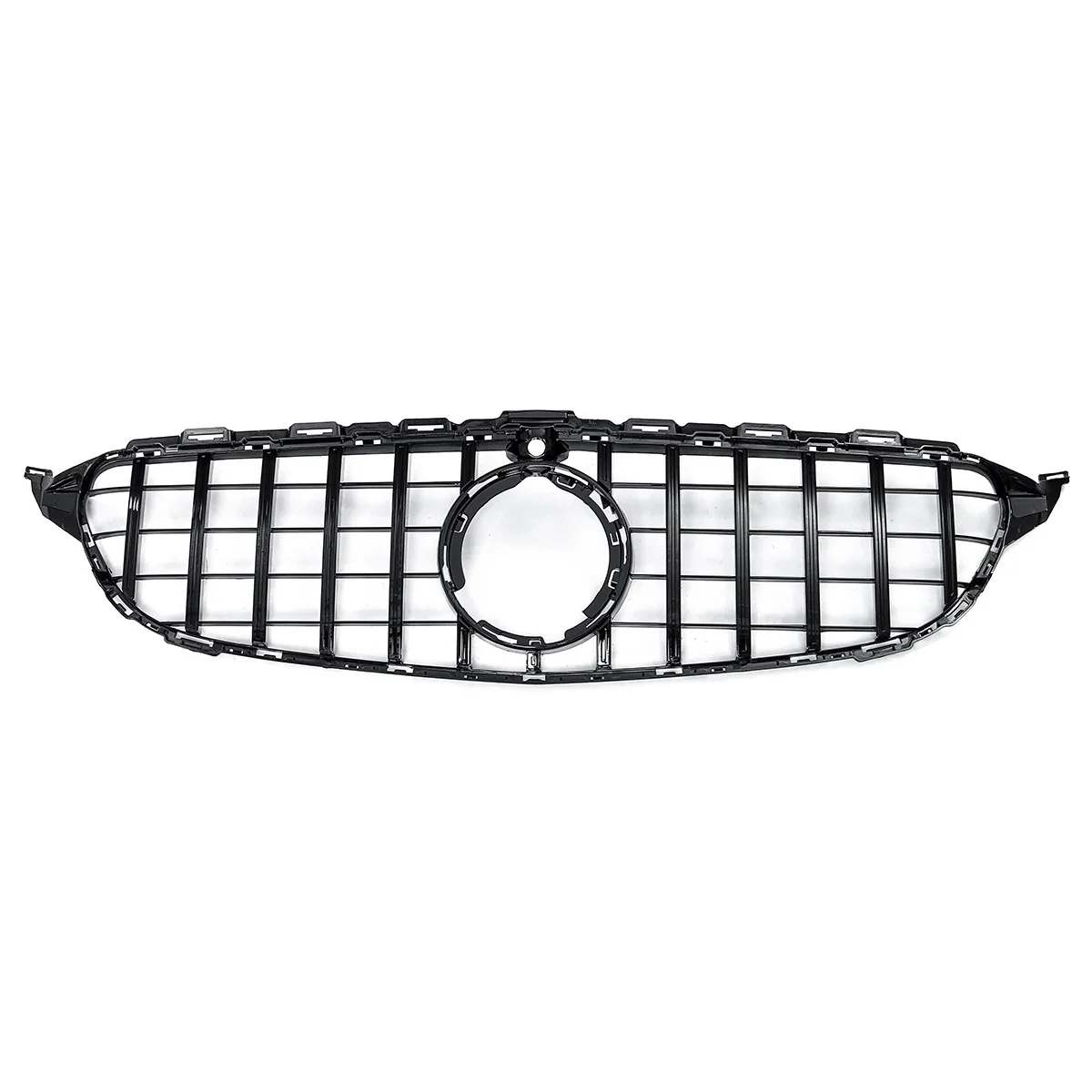 For GTR GT W205 Grill Car Front Grill Grille With Camera For Mercedes For Benz C Class W205 C300 C250 C43 For AMG 2019