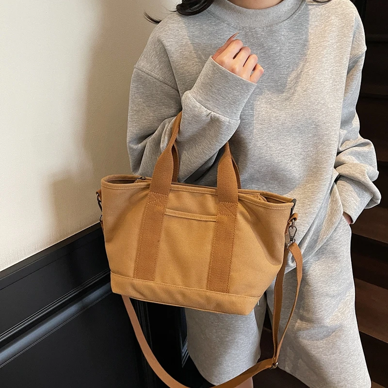 

Холщовые сумки-тоут большой вместимости, женская парусиновая стильная сумка, универсальная сумка через плечо, универсальная сумка на плечо, женская сумка для покупок