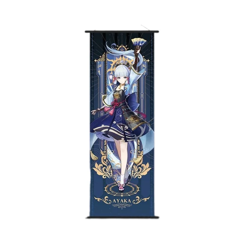 لعبة جينشين إمباكت كولومبينا فورينا لاوما فلينز كوسبلاي لوحة جدارية لوحة زخرفية أنيمي هدية الهالوين