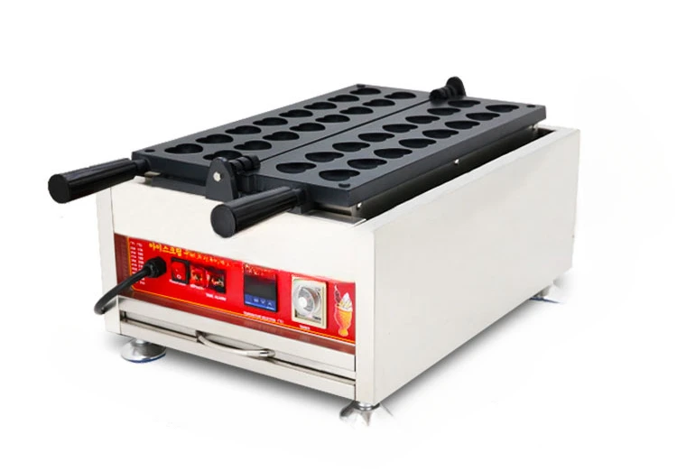 FOR  Heart Shape Waffle Making Machine Electric 110V 220V Heart shape Cake Maker Non-stick Pancake Baker Snacks Machine