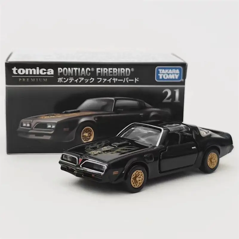 تاكارا تومي توميكا الصندوق الأسود TP21 بونتياك فايربيرد سبيكة دييكاست لعبة مجسمة جمع الحلي. هدية لصديق