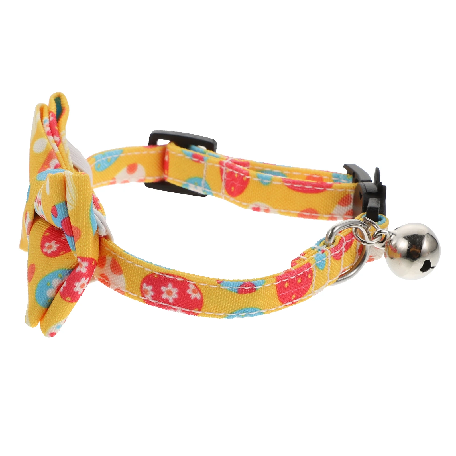 

Kitten Collars Collar Adjustable Bright Unique Stylish Decorative Personalized Collar With Bell Neck Belt Cloth Bowknot Pet