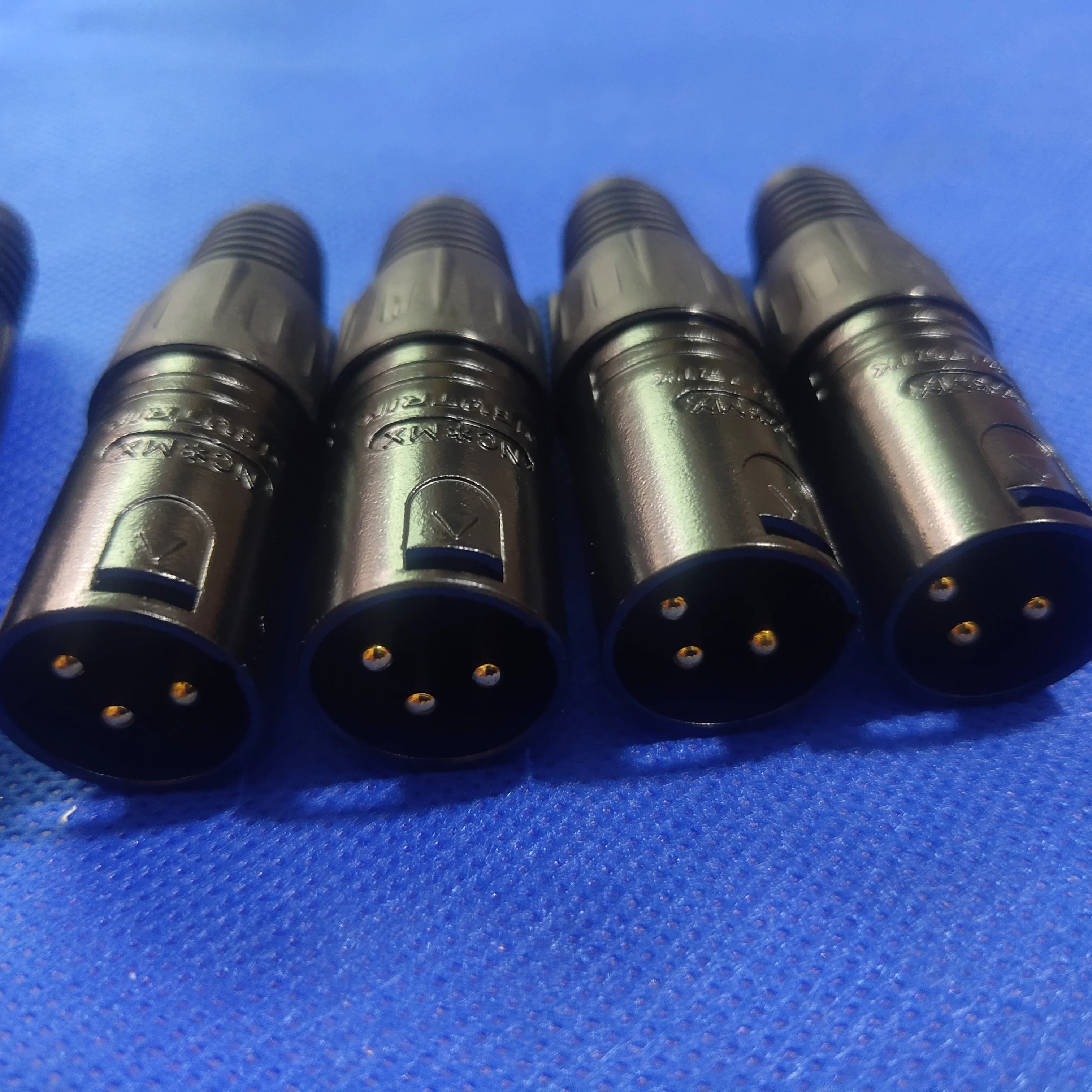 Swiss original 60PCS/lot NEUTRIK 3-pin XLR connector Male and femelle Microphone repair and upgrade plug(wire diameter≤8mm)