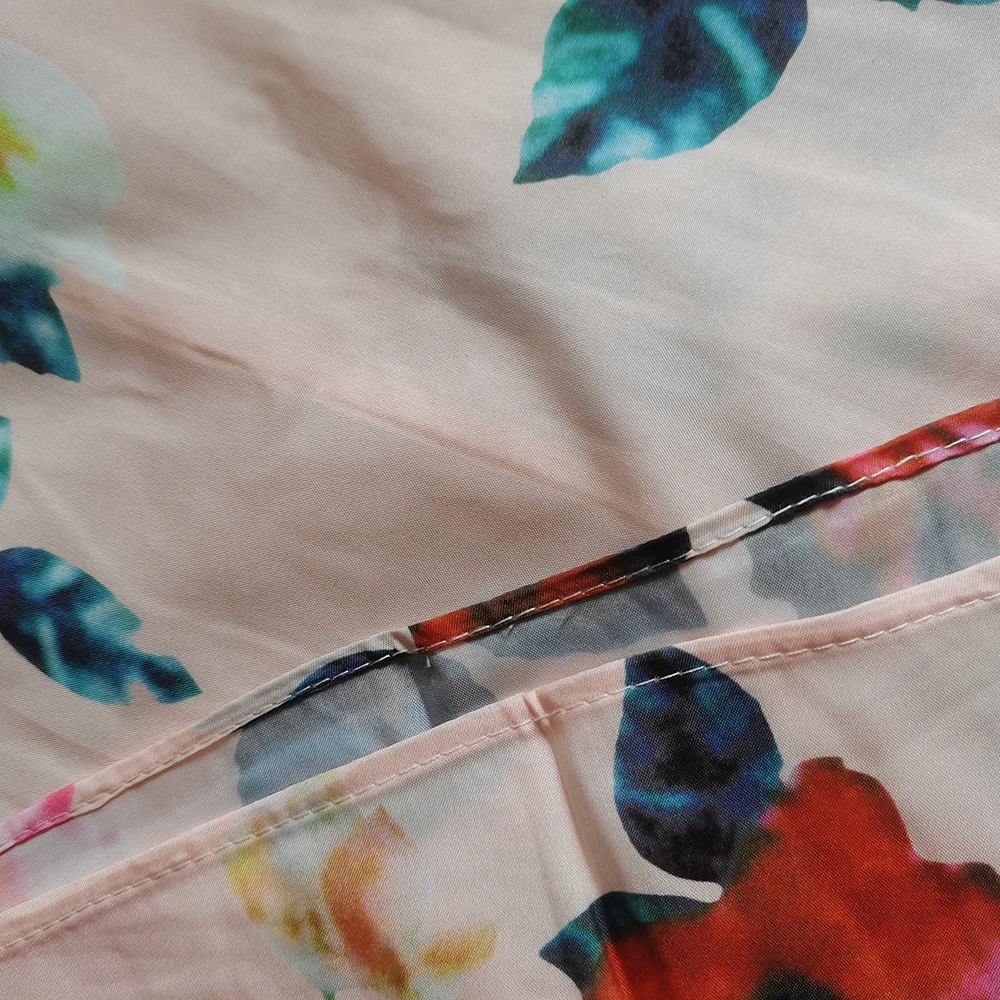 Zomerjurken 2024 Nieuwe Zomer Vrouwen Boho Gebloemde Lange Jurk Mouwloze V-Hals Jurk Met Hoge Taille Print