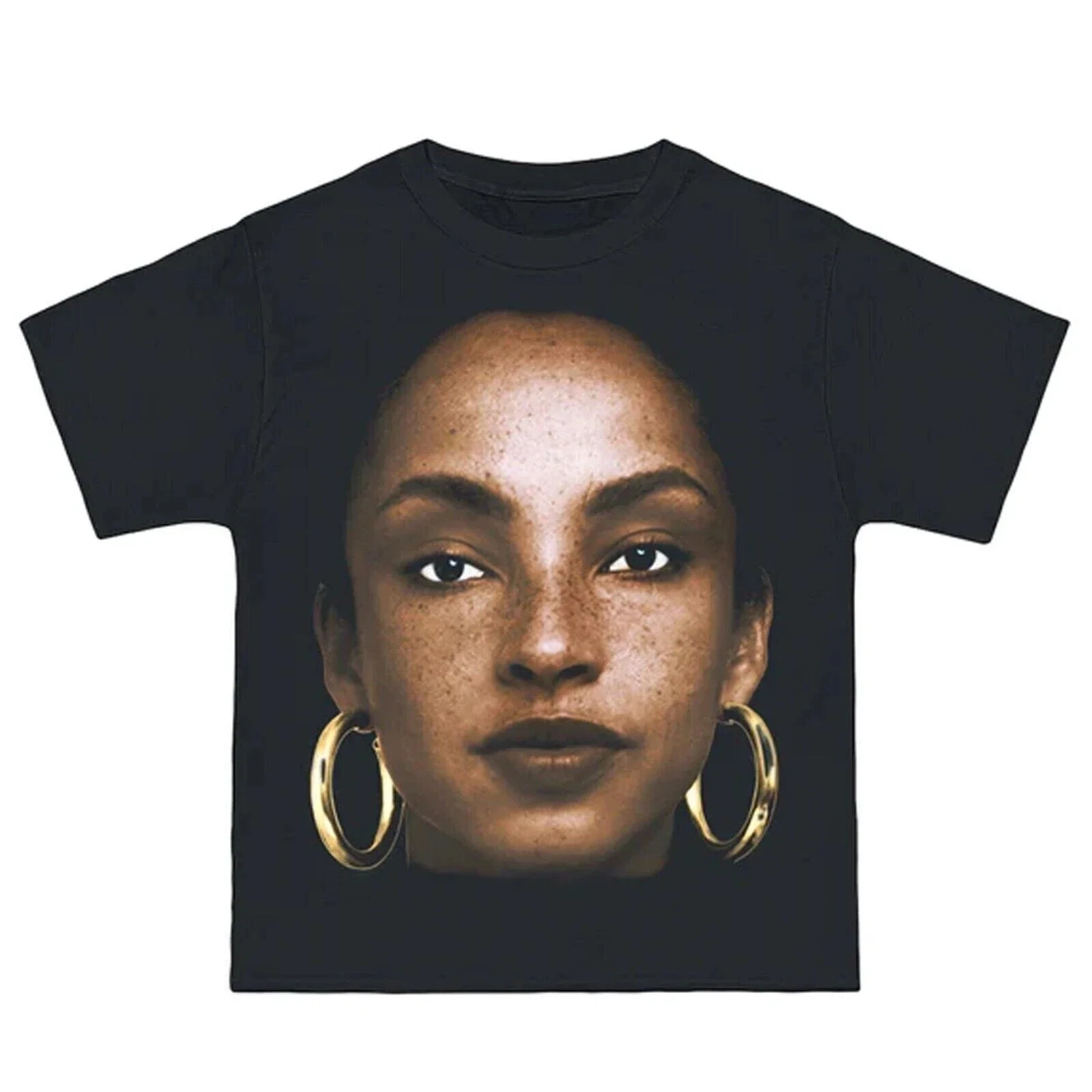 جديد شعبية سايد المغني تي شيرت أسود الرجال والنساء Harajuku الجرافيك تي شيرت المتضخم تي شيرت الرجال الملابس