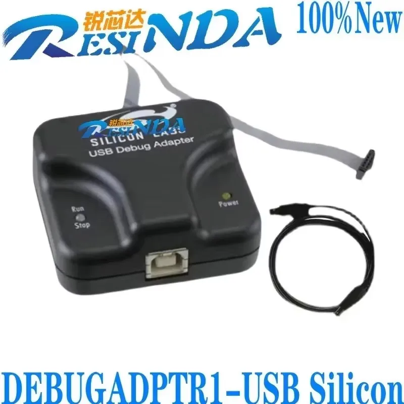 

Spot DEBUGADPTR1-USB Silicon Labs C8051F EFM8 MCU programming downloader