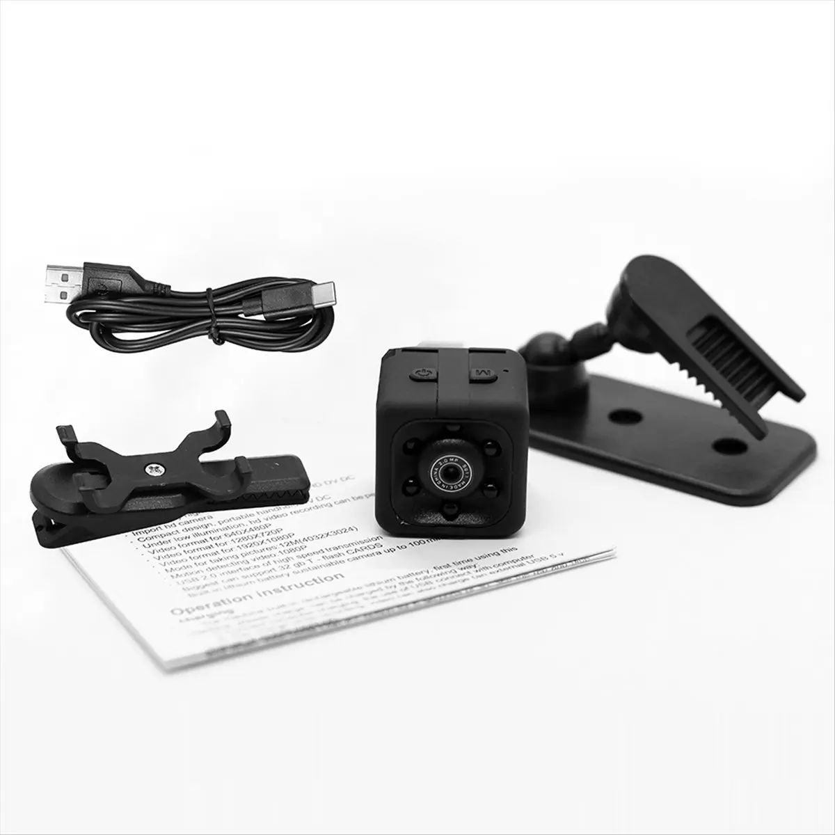 Mini Wireless Security Camera Full HD 1080P Mini Camcorder 200mAh Night Vision Video Record Motion Detection