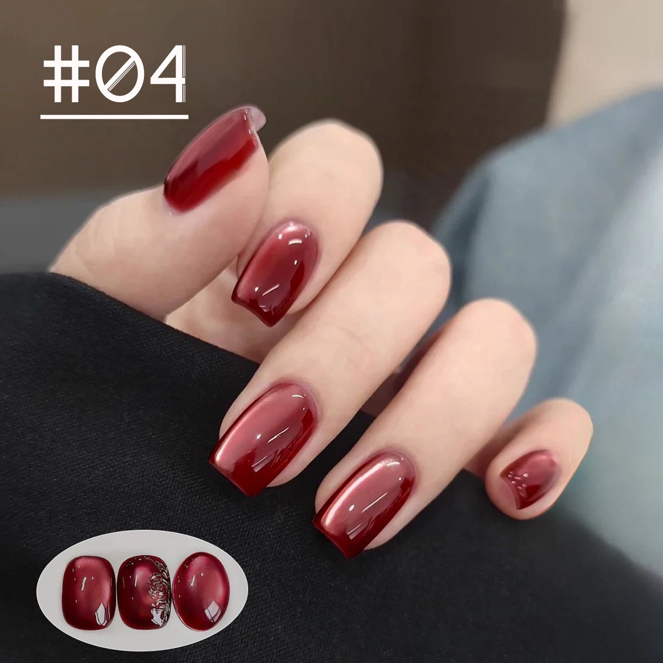 1pcs TC Dry Rose Series Cat Eye Gel Nail Polish New Popular Whitening Temperament Versatile Nail Art Nail Nail Salon Special