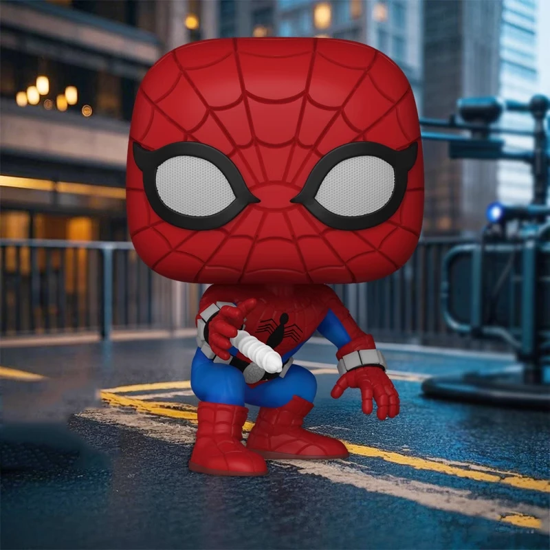 Genuine Edition FUNKO POP Marvel Hero Spider-Man: Miles Morales Anime Action Desktop Decoration Ornament Toys Collectible Model - Image 4