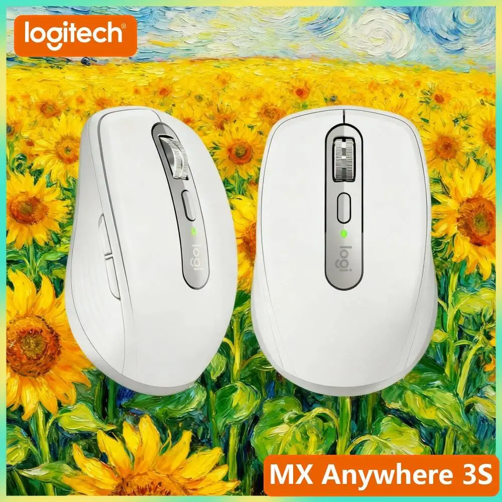 Top-Tier MX Anywhere 3S - 8K DPI Sensor, Multi-Device Sync, Silent Click, Perfect for Perfume Festival & Back Office