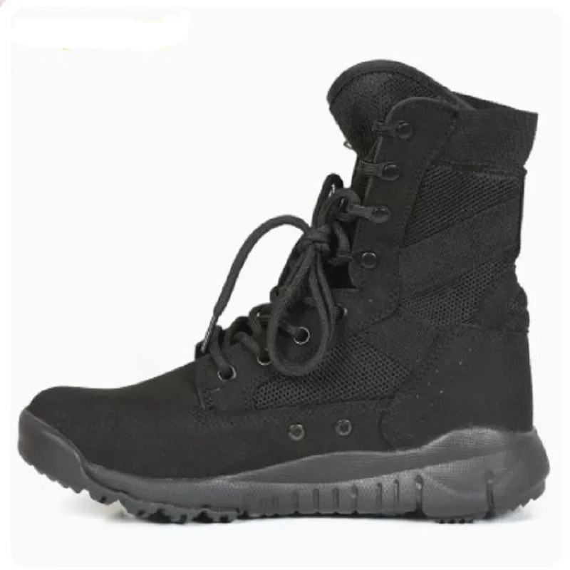 2023 Summer Mesh Breathable 07 Ultra-Light Combat Men's High Help Special Forces Tactical Boots